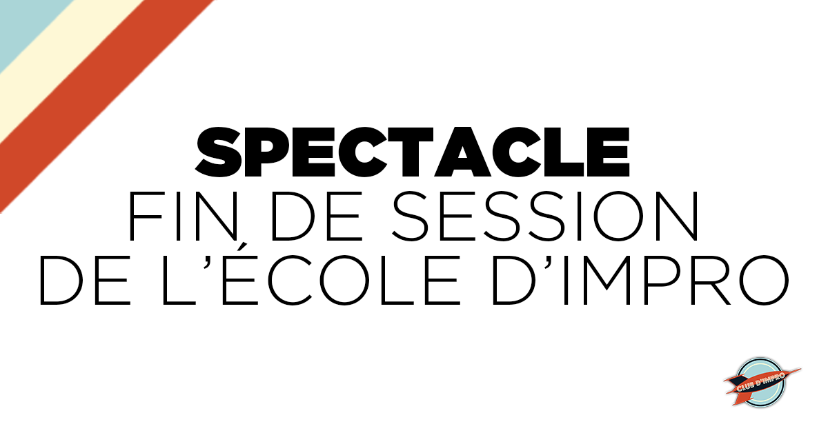Image de Spectacle de fin de session